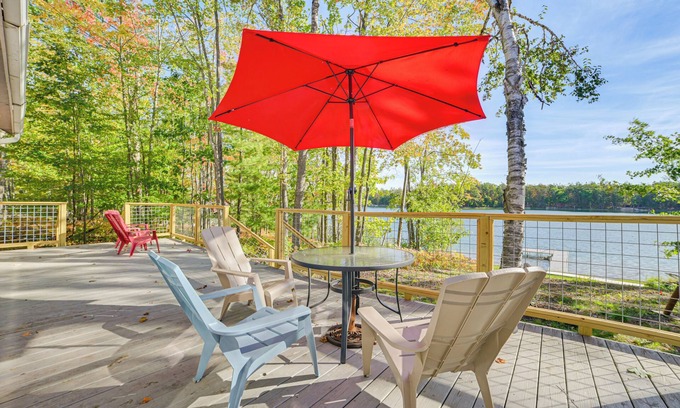 Michaywe House | Private Dock, Near Skiing: Lakefront Gaylord Home