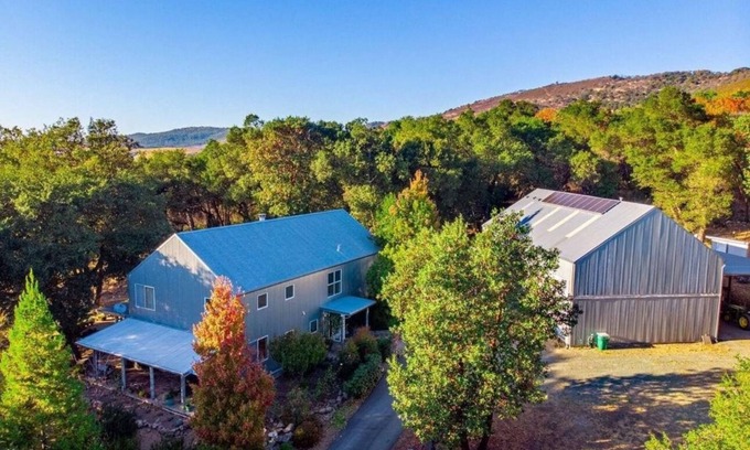 Napa House | Private Gated Napa Mt Appellation 10 Acres Vineyard Views Absolute Serenity