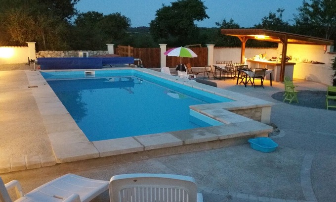 Breuil-Barret House | Private heated pool, a haven to share with friend and family, secluded location.