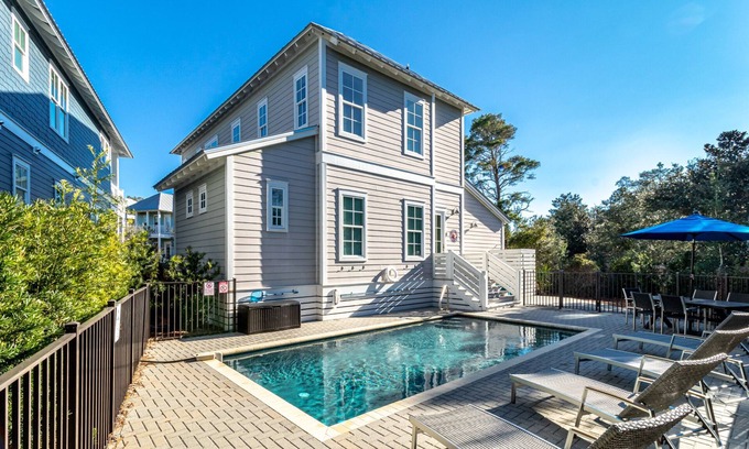 Lakeside at Blue Mountain Beach House | Private, Heated Pool just steps to the Beach!