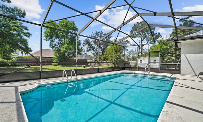 Upper Grand Lagoon House | Private Home with Pool | East End PCB, Minutes to Beaches & Dining