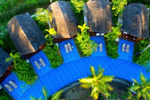Gili Air House | Private Lagoon House 7 BR in the beach front #A18