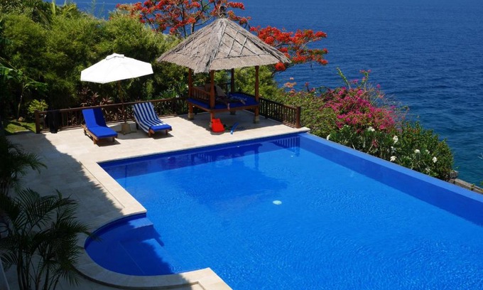 Amed Villa | Private Luxury Villa Celagi - with large infinity pool and ocean view