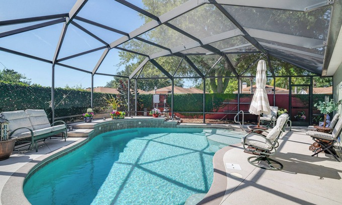 The Villages Villa | Private Pool & Golf Cart! Villa By Spanish Springs