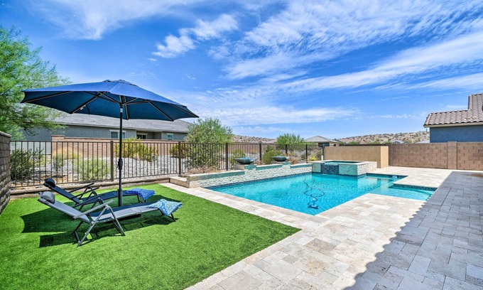 Estrella Mountain Ranch House | Private Pool & Patio: Picturesque Goodyear Home!