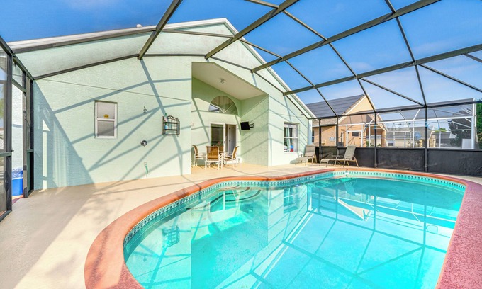 Royal Palms House | Private Pool & Yard: Family Getaway in Davenport