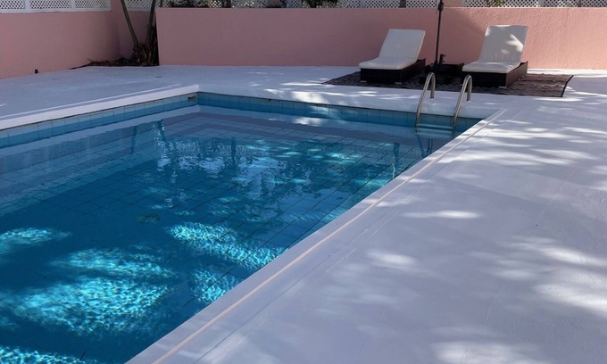 Frigate Bay Apartment | Private Poolside Oasis in Frigate Bay