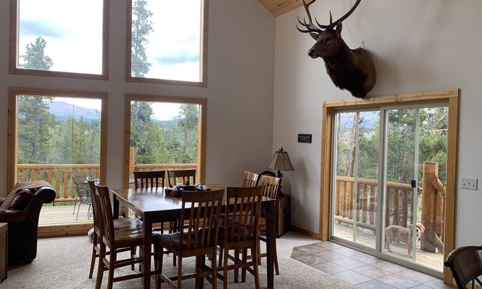 Fairplay House | Private Rustic Mountain Cabin with Million-dollar views of the Mountains!