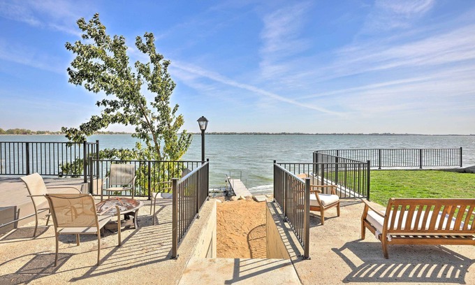 Hamlin County Cabin | Private Sauna + Beach: Lake Norden Cabin