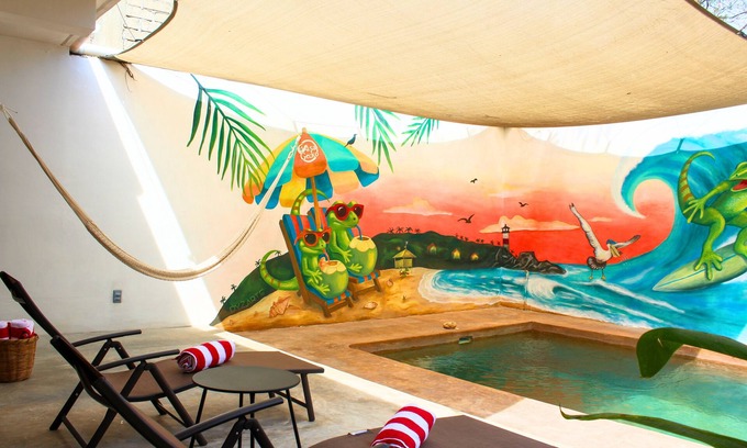 Brisas de Zicatela House | Private setting - Steps to Beach and Market - King beds - Pet friendly!