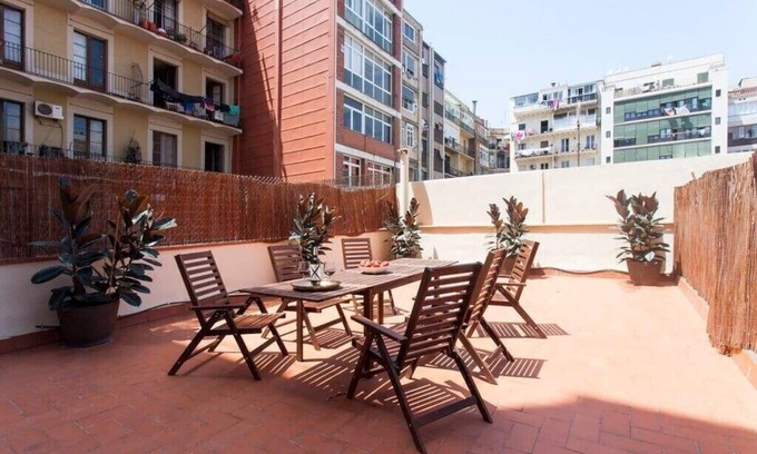 L'Antiga Esquerra de l'Eixample Apartment | Private Terrace 4-bedroom apartment in Eixample