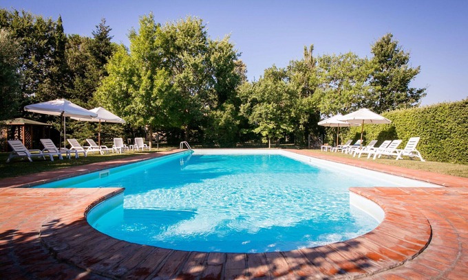 Ferretto Villa | Private Villa with WIFI, A/C, private pool, hot tub, TV, patio, panoramic view, close to Cortona