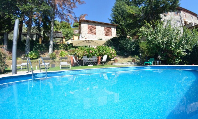 Gello Villa | Private Villa with WIFI, A/C, private pool, hot tub, TV, terrace, pets allowed, panoramic view