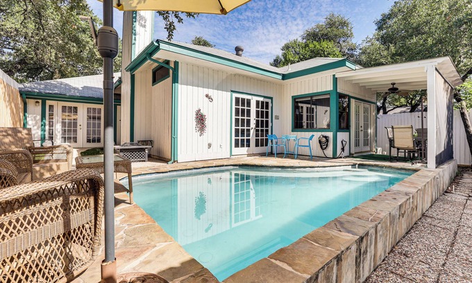 Wetmore House | Private Yard w/Pool: Quiet Getaway in San Antonio