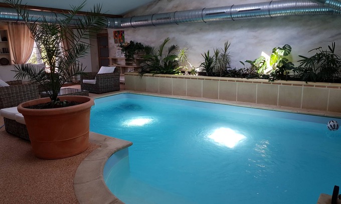 La Poterie-Cap-d'Antifer Villa | Property 5 * (For Sale), Indoor heated pool and Sauna