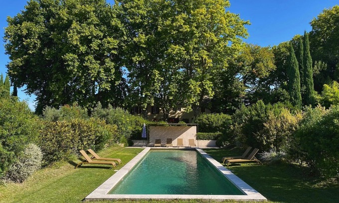 Cairanne House | Provence large house, air-conditioned, swimming pool 18x5, close to Ventoux