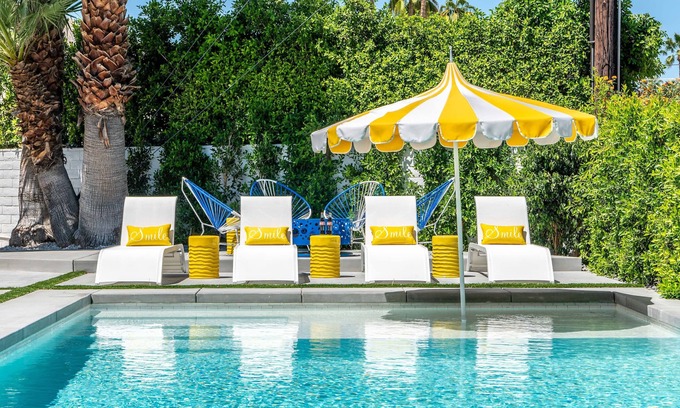 Twin Palms House | PS Smile - Our Happy Place in the Heart of Palm Springs!