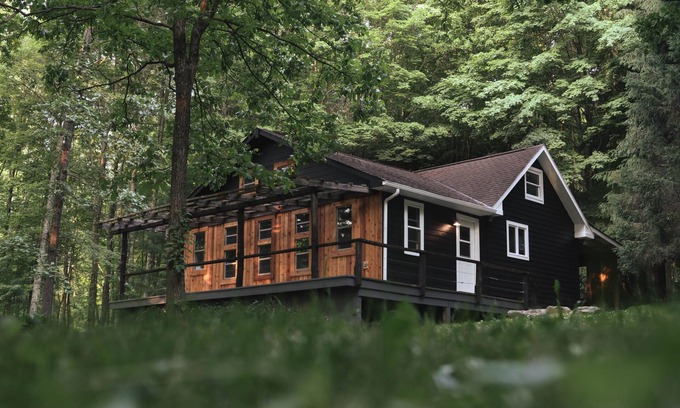 Bladensburg House | Quaint cottage in the woods with swim spa
