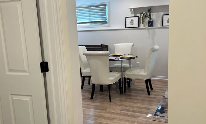 Amherstview Apartment | Quiet, friendly neighbourhood with nearby parks.