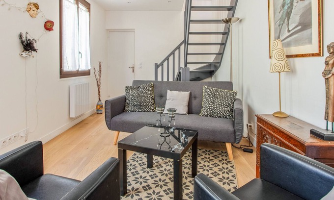 Plateau - Mont-Valerien House | Quiet house with terrace in Nanterre - Welkeys