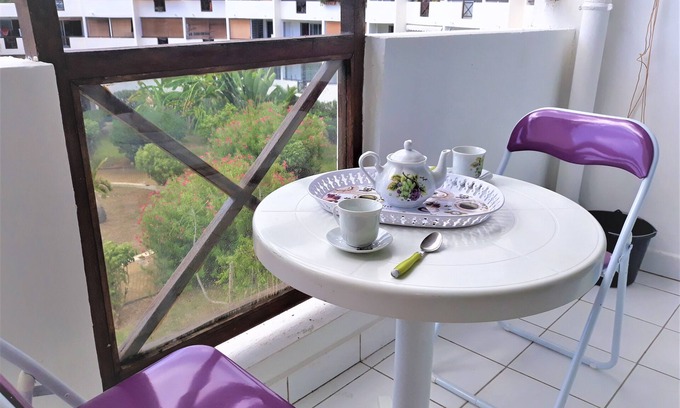 Cap Champagne Apartment | Quiet studio, Zen, 400m from the beach of Boucan Canot St Gilles les Bains