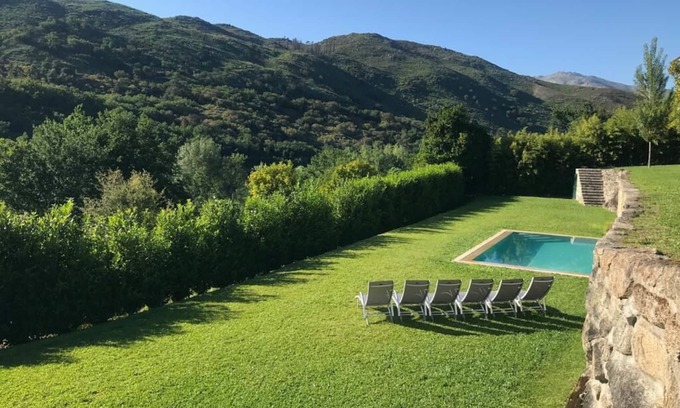 Ponte da Barca House | Quinta Parque Nacional Peneda Geres vacation rental estate swimming pool
