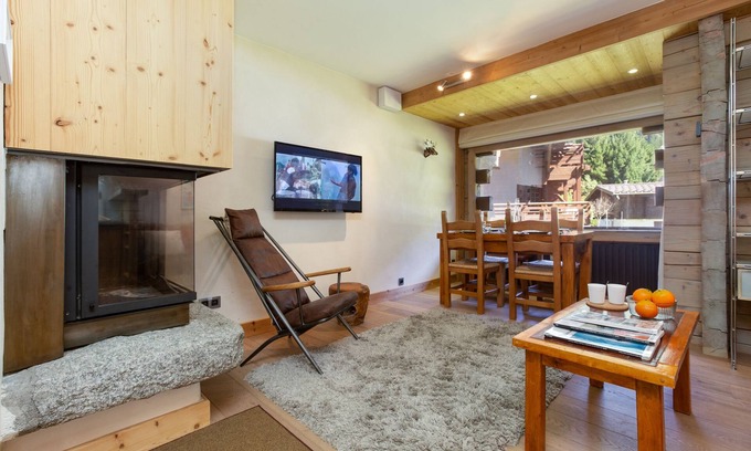 Chamonix-Mont-Blanc Apartment | Résidence Améthystes A2 ski in/ski out, Argentière (Chamonix), France