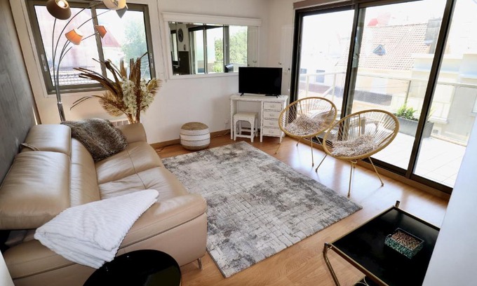 Le Touquet-Paris-Plage Apartment | Résidence de standing, Appartement 4 personnes, T2 cabine avec balcon