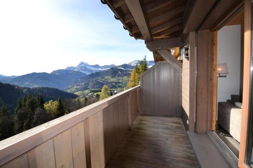 Notre-Dame-de-Bellecombe Apartment | Résidence Cheloup - Appartement de charme avec une superbe vue sur le Mont Charvin MAE-2174