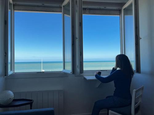 Saint-Valery-en-Caux Apartment | Rêve d'horizon, appartement avec vue mer. (4 pers)