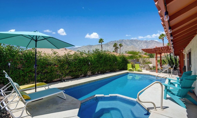 Palm Springs House | Ranch Oasis w/Private Pool, HotTub, Firepit, Mountain Views | Gobi by AvantStay