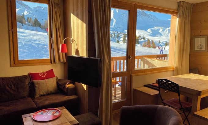 La Plagne-Tarentaise Apartment | Rare! Charming duplex on the slopes - Plagne Villages - 6 people