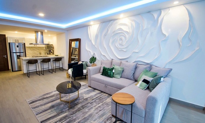 Zapopan Condo | Real View Towers, Real Center, 1st Floor Spectacular 1 BR, Sanitized, Zona Real
