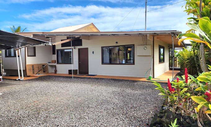Keaau House | Reclining Buddha Vacation Rental, Spacious, Cozy, Delightful 2-br. in Keaau