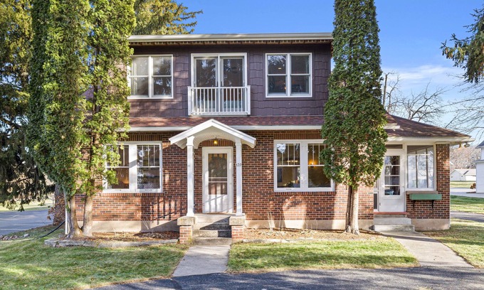 Green Lake House | Red Brick Home across the street from Green Lake and near downtown!