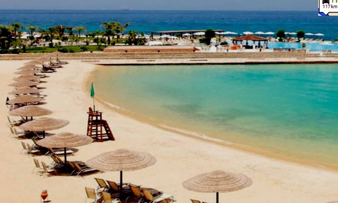 Nasr City Apartment | Red Flower in Palm City Compound 1 Hour to the sea