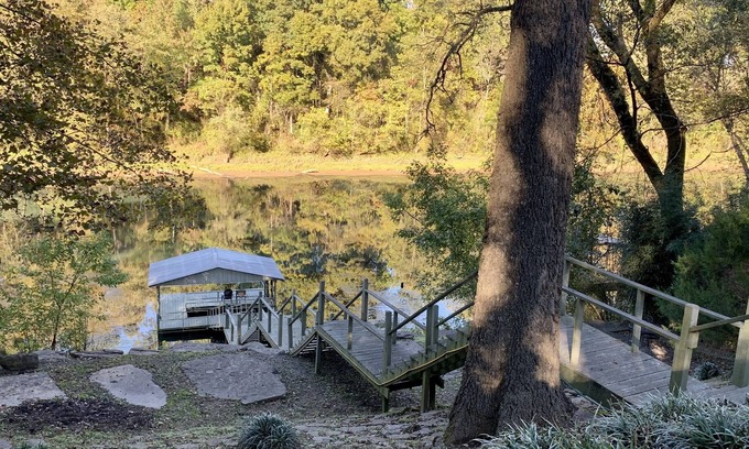 Wilburn House | Red River Retreat the perfect location to unwind and recharge.
