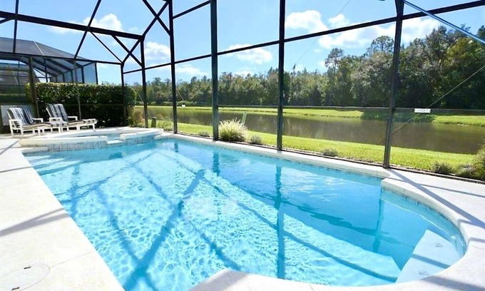 Cumbrian Lakes Villa | Ref 28. Stunning Villa own pool/spa. Lake view. Near Disney