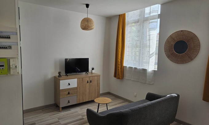 Valenciennes Apartment | Refurbished 1-bedroom apartment