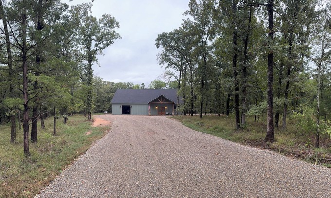 Sawyer Cabin | Relax and unwind at this peaceful 2-bedroom, 1-bath cabin off Hugo lake.