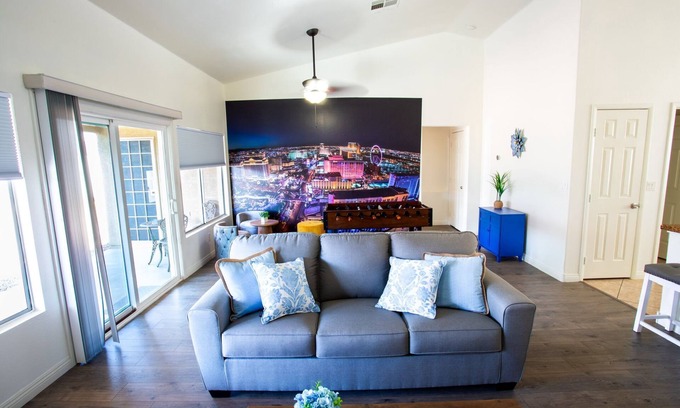 North Las Vegas House | Relax in our 3-Bedroom Home, 15-min drive to the Strip. Pets welcome!