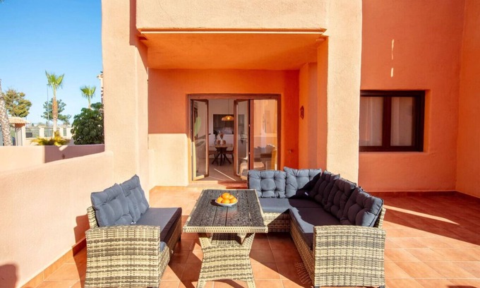 Los Alcazares Apartment | Relaxin Stay by the Sea - Terrace, Pool and Parking