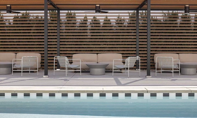 Downtown Palm Springs Hotel | Relaxing Stay w/Heated Pool, Yoga Deck & Free Bikes for Exploring the Area