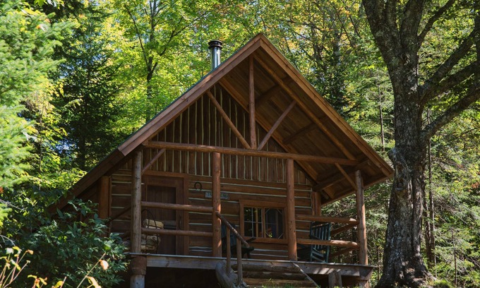 Greenville Ski Chalet | Remote Lake Cabin, Meals and Boats Included, Shared Bath & Sauna
