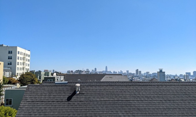 Presidio Heights Apartment | Renovated 2 bedroom w/Rooftop Patio in beautiful Presidio Heights Victorian