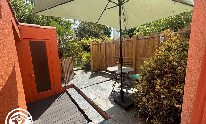 Les Sables d'Olonne Cottage | Renovated cottage near beach, city center and bike paths with private terrace