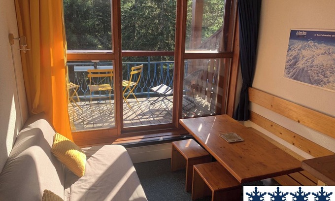 Arc-1800 Apartment | Rent duplex 5/6 pers. Les Arcs (ARC 1800) - residence ARCHEBOC - ski in, ski out