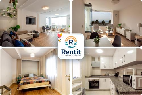 Playa Granada Apartment | RentitSpain Mar Azul Moderno Apartamento y Vista al Mar