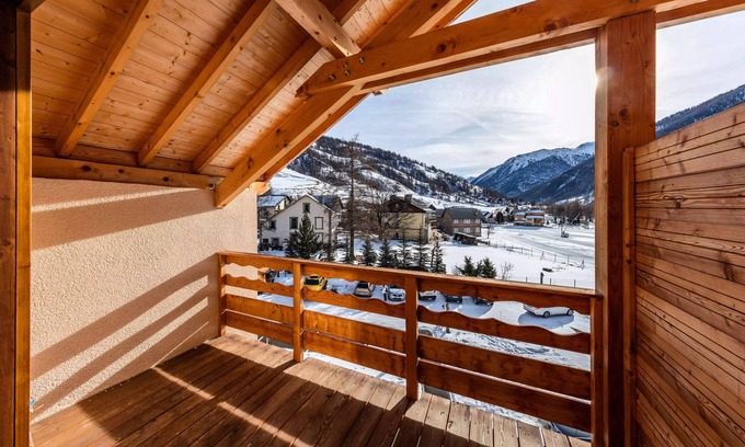 Abries Apartment | Residence Les Balcons du Viso - 2 Room Apartment 2/4 People