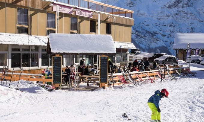 Orcieres-Merlette Apartment | Resort center, view mountain, tv, ski locker, 25-30m², Orcières Merlette 1850